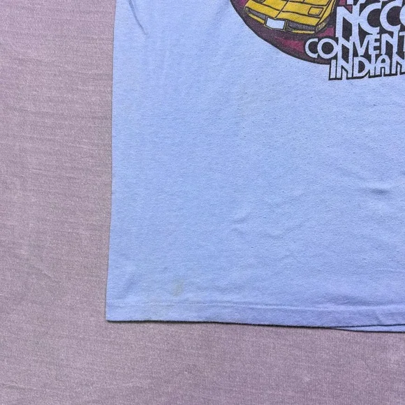 1983 NCCC Corvette Convention Indiana‎ Mens Light Blue T Shirt Large - Picture 6 of 14